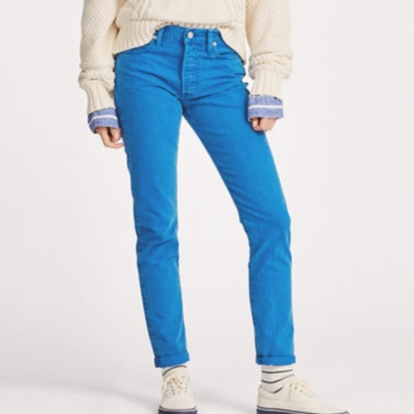 Ralph Lauren Denim - Ralph Lauren Cobalt Blue Skinny Jeans Size 8